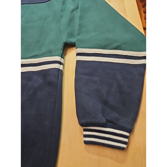 Vintage Mickey & Co Blue & Green Adult Large Sweatshirt Brazos Sportswear 90's - Picture 16 of 16